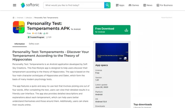 Personality Test: Temperaments