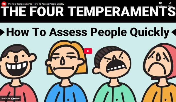 The Four Temperaments - How To Assess People Quickly