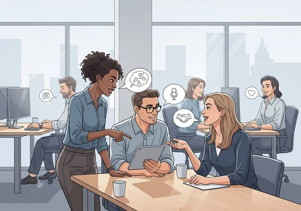 有效溝通的多元團隊成員