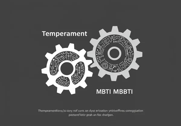 Two gears interlocking, representing temperament and MBTI insights.